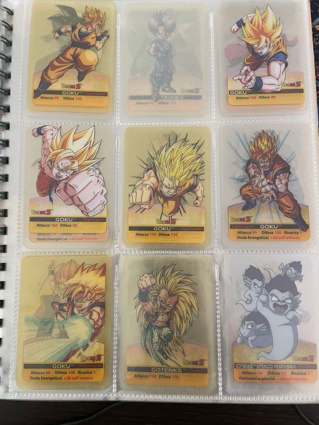 Laminacards Dragon Ball Z Platino & GT