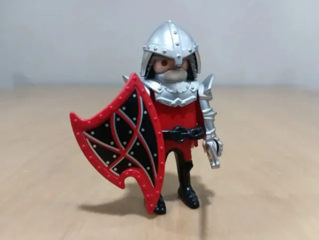 Playmobil Cavaliere Medievale Argentato