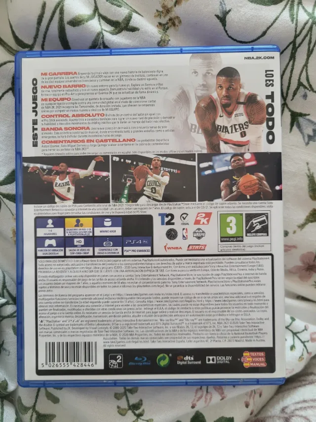 Juego PS4 NBA 2K21 Edición Lillard