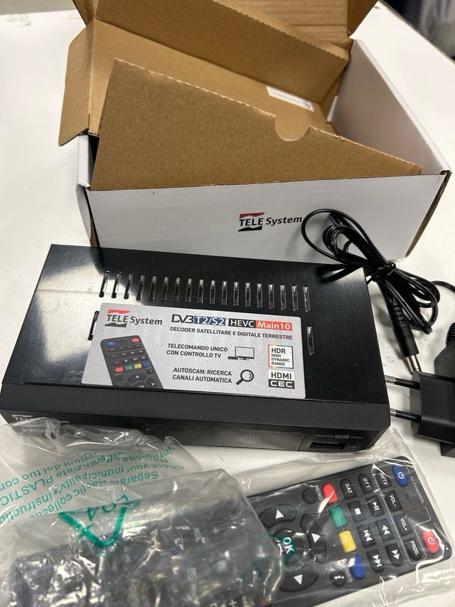 Decodificatore TDT e Satellite TELE System