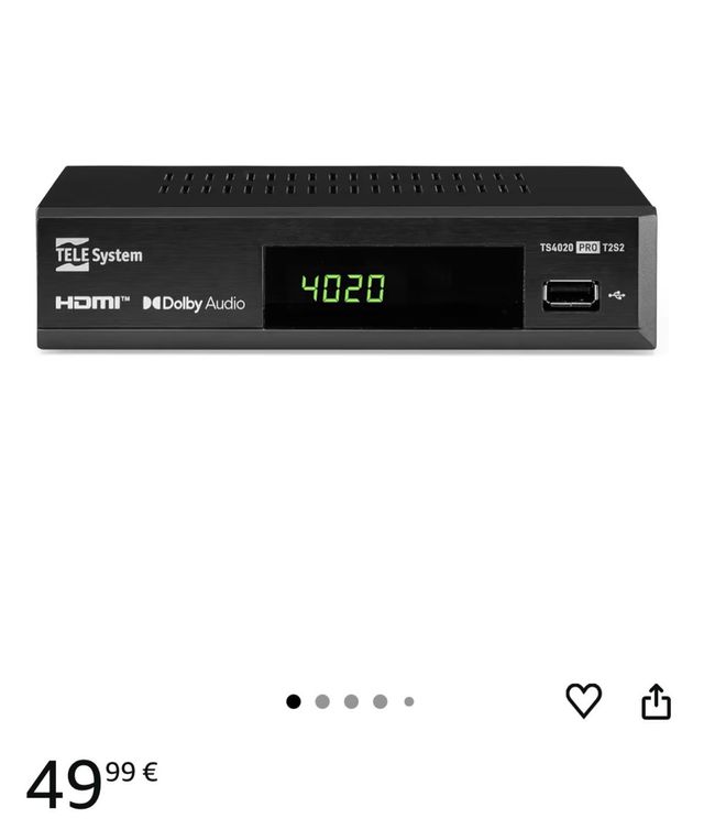 Decodificatore TDT e Satellite TELE System