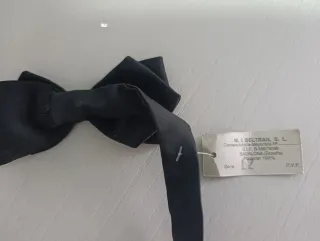 Pajarita Negra Elegante