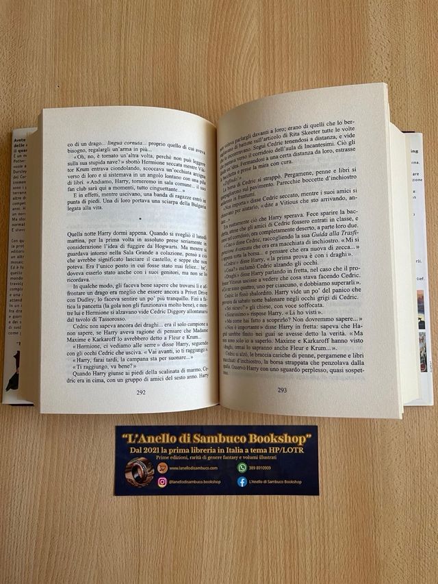 Harry Potter e il calice di fuoco motto latino