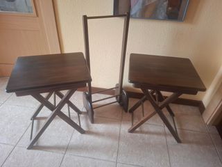 Tavoli Ausiliari Pieghevoli in Legno