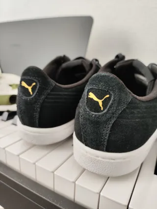 Zapatillas Puma Vikky Ribbon Mujer Negro