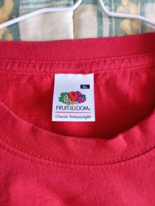 Camiseta roja manga larga Have a Nice Day!