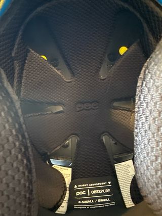 Casco de esquí POCito para niño + gafas