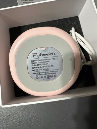 Scaldabiberon portatile My Bambini's PRO 2.0