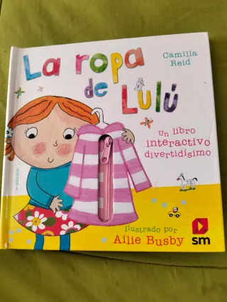 Tres libros interactivos de Lulú.