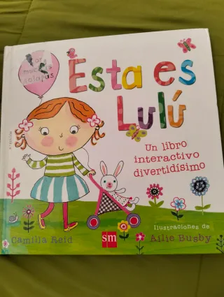 Tres libros interactivos de Lulú.