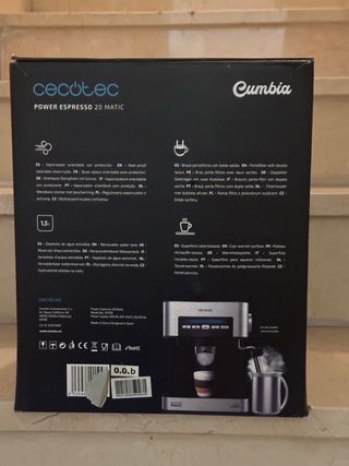Cafetera Cecotec Power Espresso 20 Matic