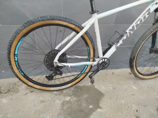 Bicicleta Montaña Blanca