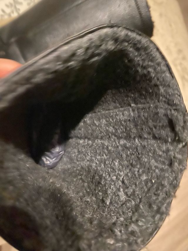 Botas de piel media caña