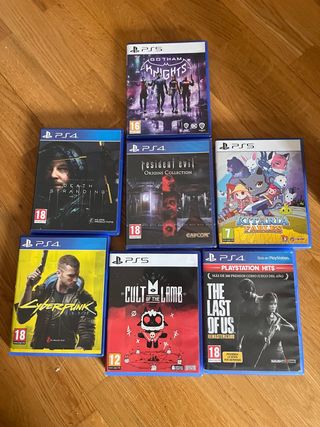 Juegos PS4 y PS5