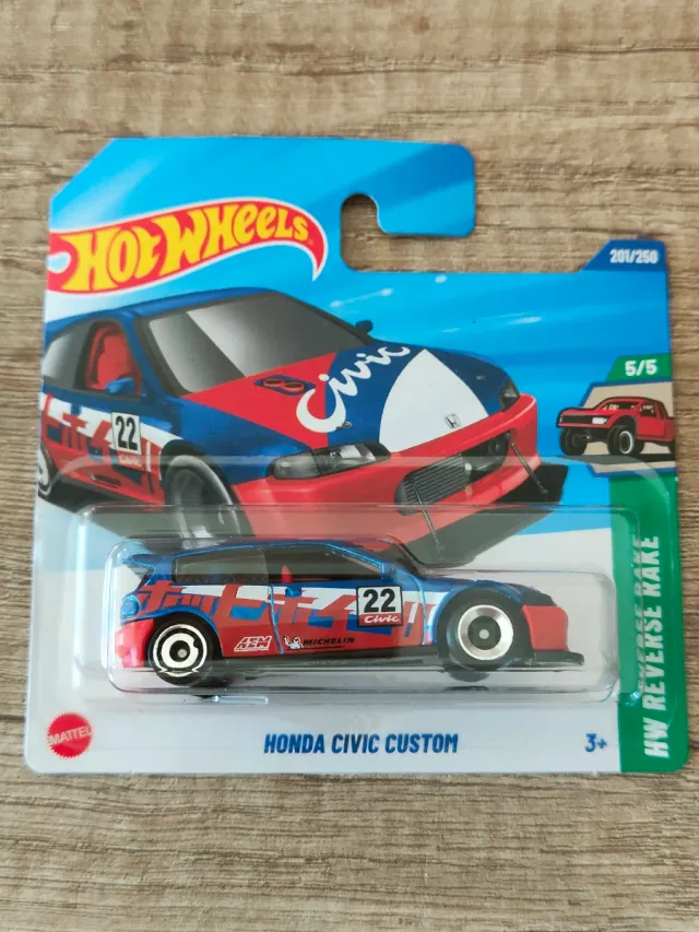 Hot Wheels Honda Civic Custom 201/250