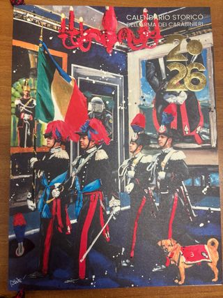 Calendario Storico Arma Carabinieri 2026