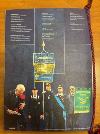 Calendario Storico Arma Carabinieri 2026