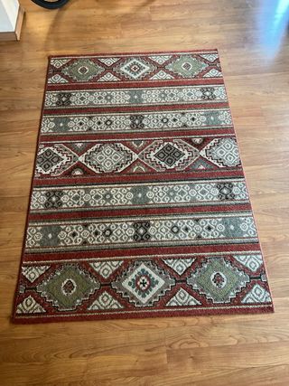 Tappeto vintage AZTECA. Accogliente, facile da lavare