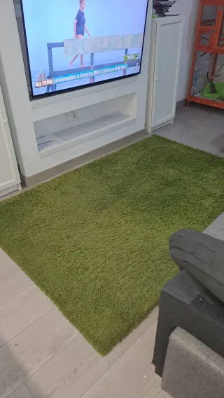 Tappeto grande verde 200x135 cm