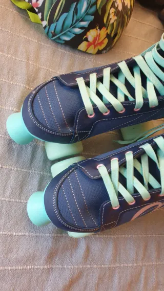 Patines, Casco y Protecciones