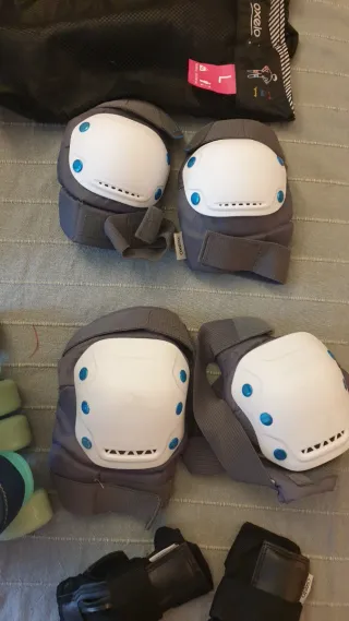 Patines, Casco y Protecciones