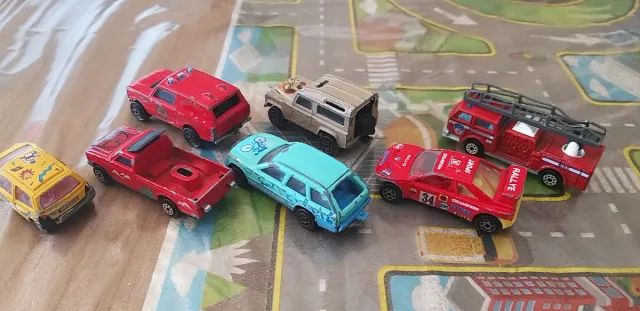 Lotto Majorette auto da restaurare rif769