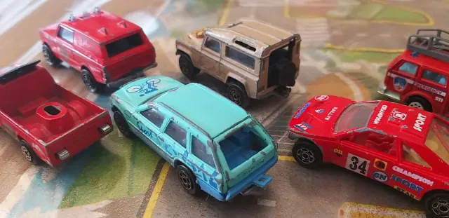 Lotto Majorette auto da restaurare rif769