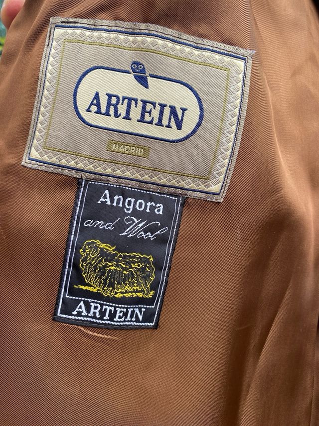 Abrigo de paño Artein camel