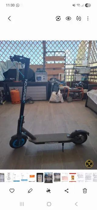 Patinete eléctrico BRIGHTON bateria nueva