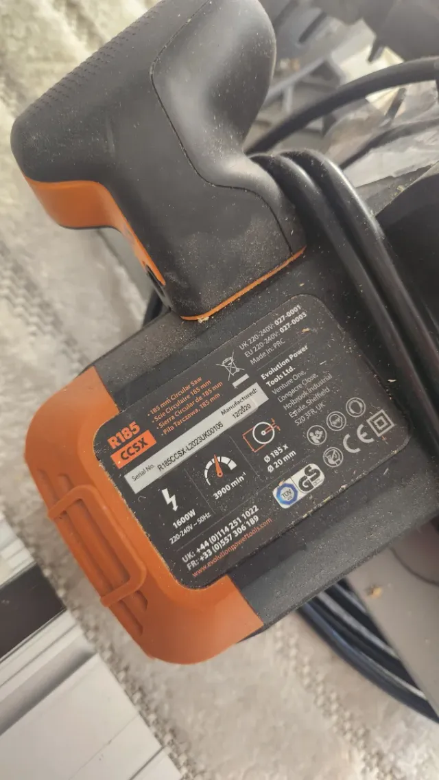 Evolution R185 CCSX Sierra Circular