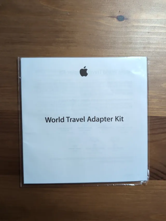 Kit Adaptador Viaje Apple Mundial