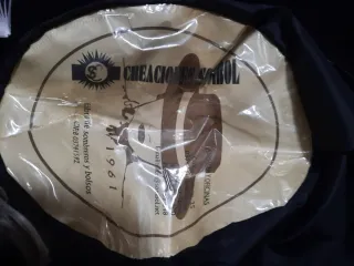 Sombrero Charro Mexicano Terciopelo Negro/Plata