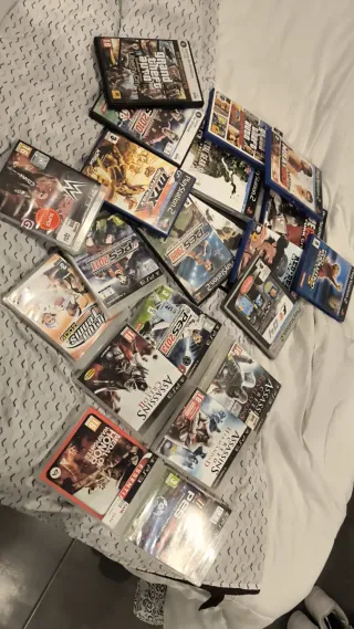 Lote Videojuegos PS2 y PS3