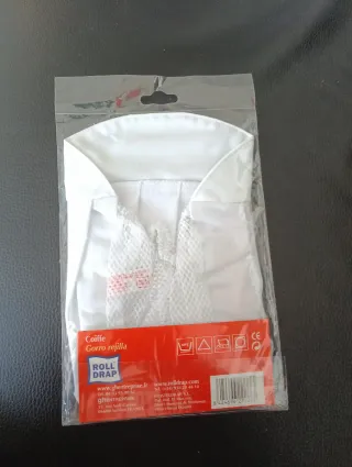 Gorro rejilla blanco Roll Drap