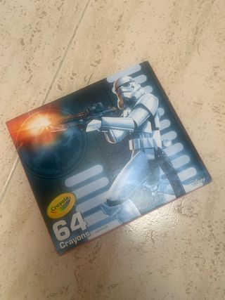 Crayola 64 Lápices de Cera Star Wars