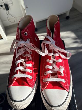 Converse Rojas Talla 42.5