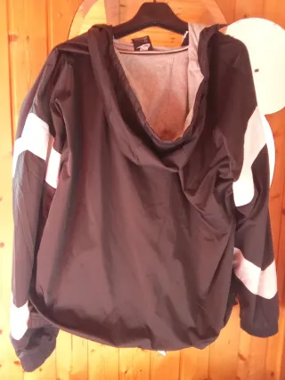 Sudadera Nike Air Negra y Blanca Talla L