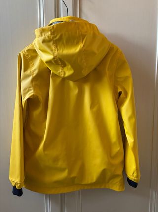 Impermeabile giallo bambina taglia 140/68