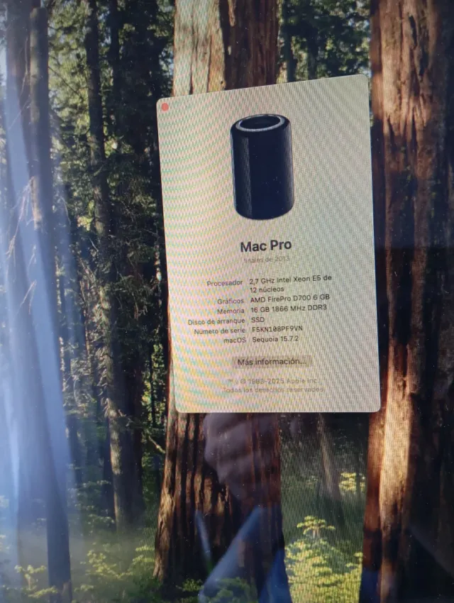 Mac Pro 6.1 Fine 2013