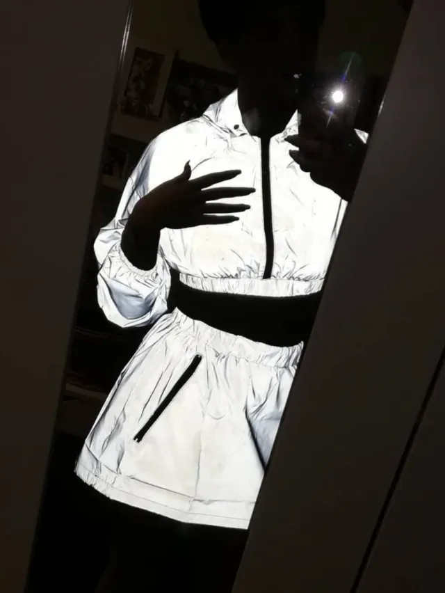 Conjunto dos piezas reflectante