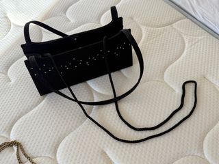 Bolsos de fiesta negro , dorado y metálico