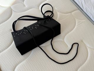 Bolsos de fiesta negro , dorado y metálico