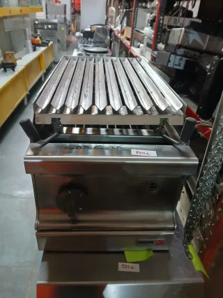 Parrilla Gas Fagor de piedra volcanica, sobremesa