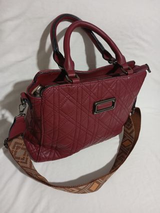 Bolso Mujer Rojo Impecable