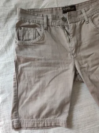 Pantalón corto LOSAN gris T.40