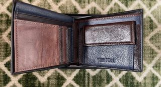 Portafoglio uomo vera pelle nero