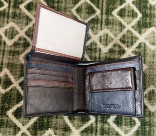 Portafoglio uomo vera pelle nero