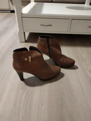 Botines de piel mujer talla 40