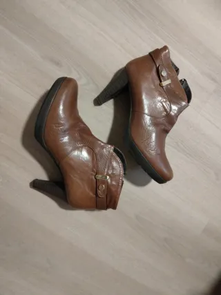 Botines de piel mujer talla 40