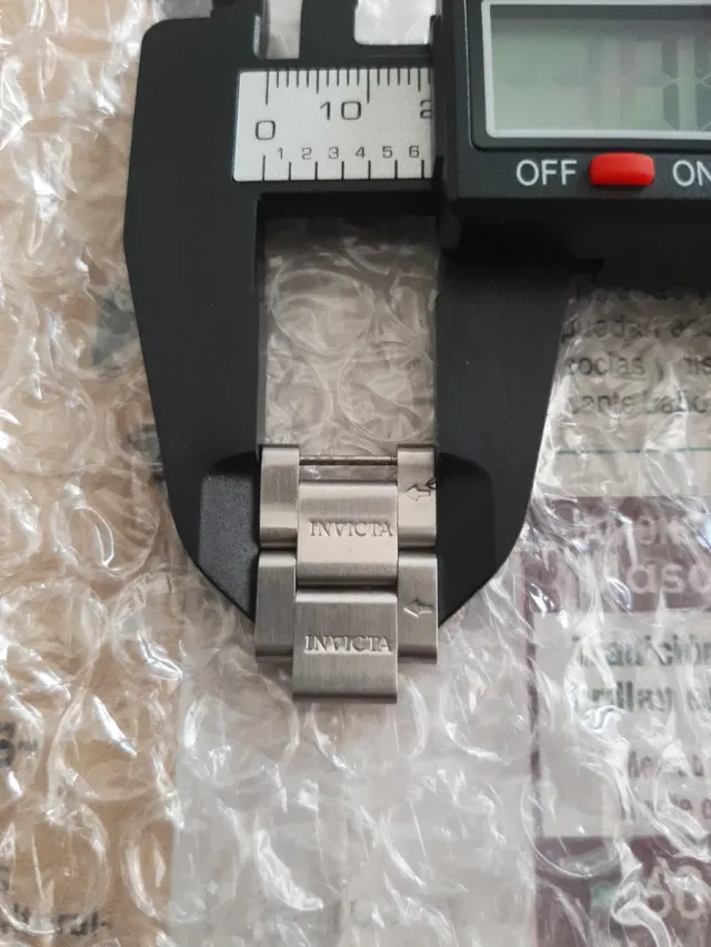 Eslabón para ampliar pulsera jeloj INVICTA